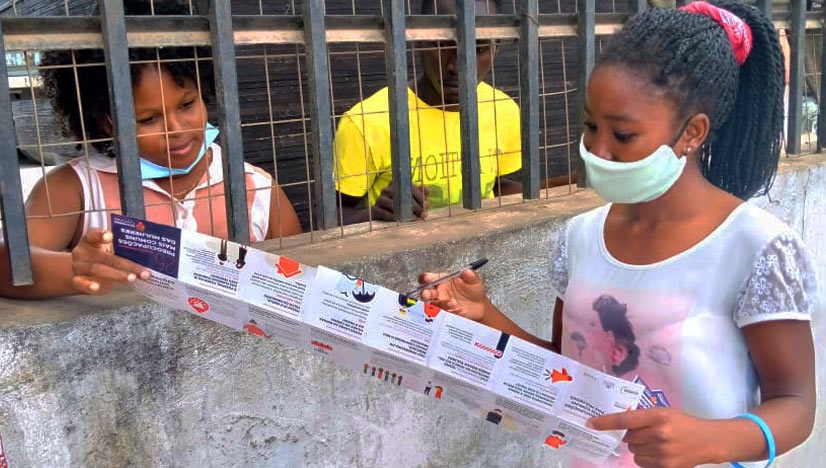 OPHENTA REALIZA ACÇÃO DE SENSIBILIZAÇÃO E DISTRIBUI MATERIAL DE PREVENÇÃO AO COVID-19